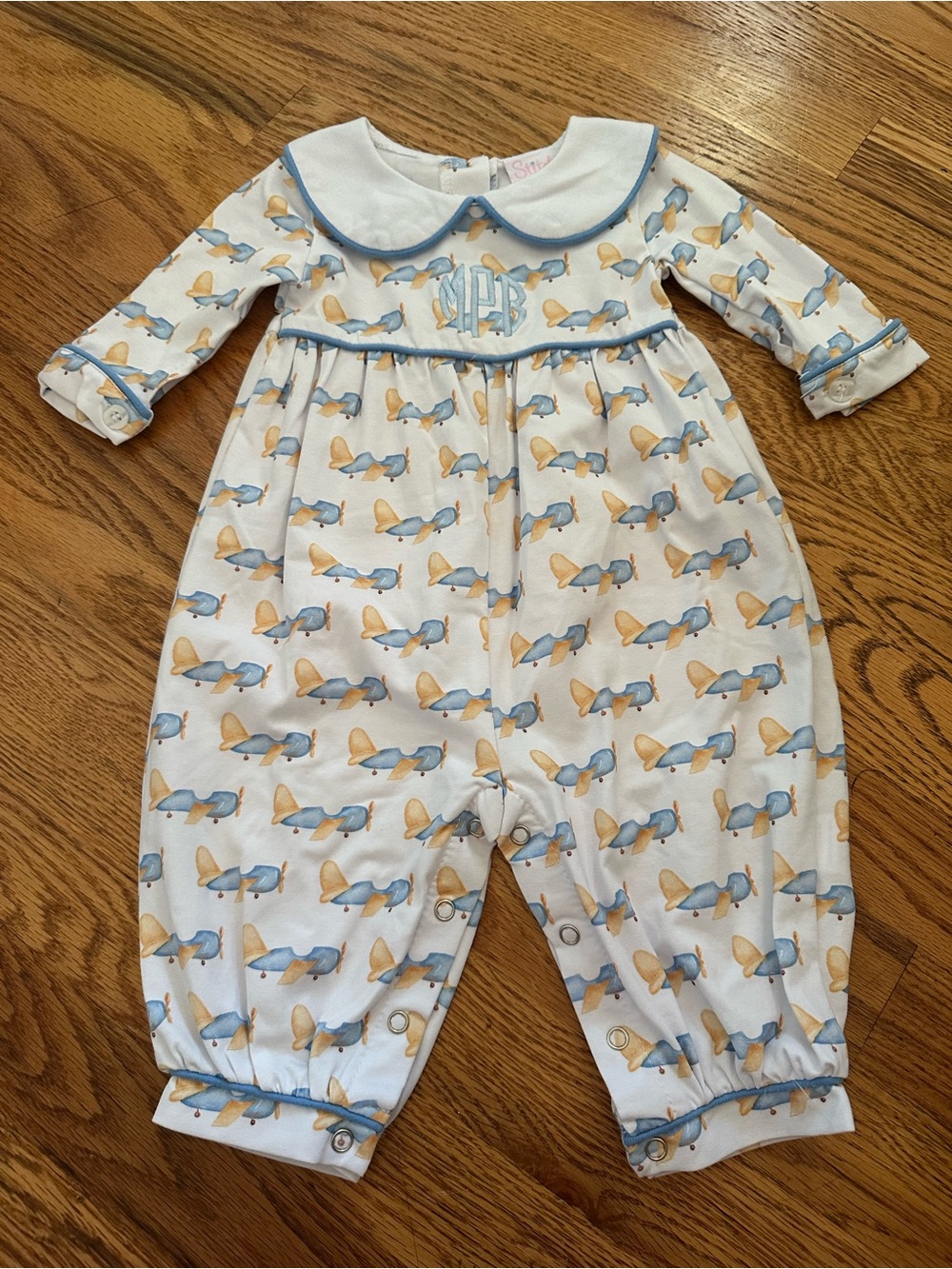 Stitchy Fish Airplane Jumper